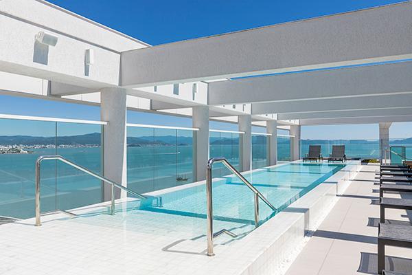 Lk Design Hotel Florianópolis Exteriér fotografie Skyline pool
